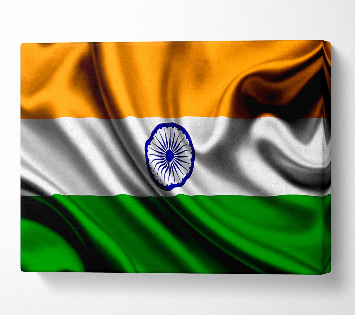 Indian Flag Canvas Wall Art