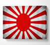 Japanese War Flag Canvas Wall Art