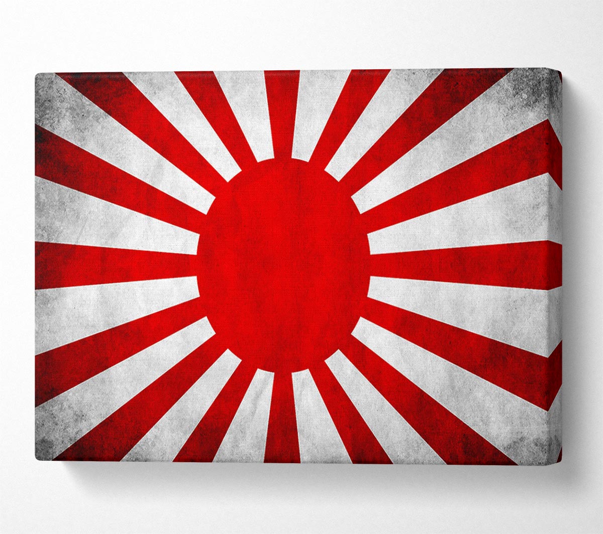 Japanese War Flag Canvas Wall Art