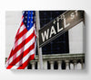 Wall Street Flag Canvas Wall Art