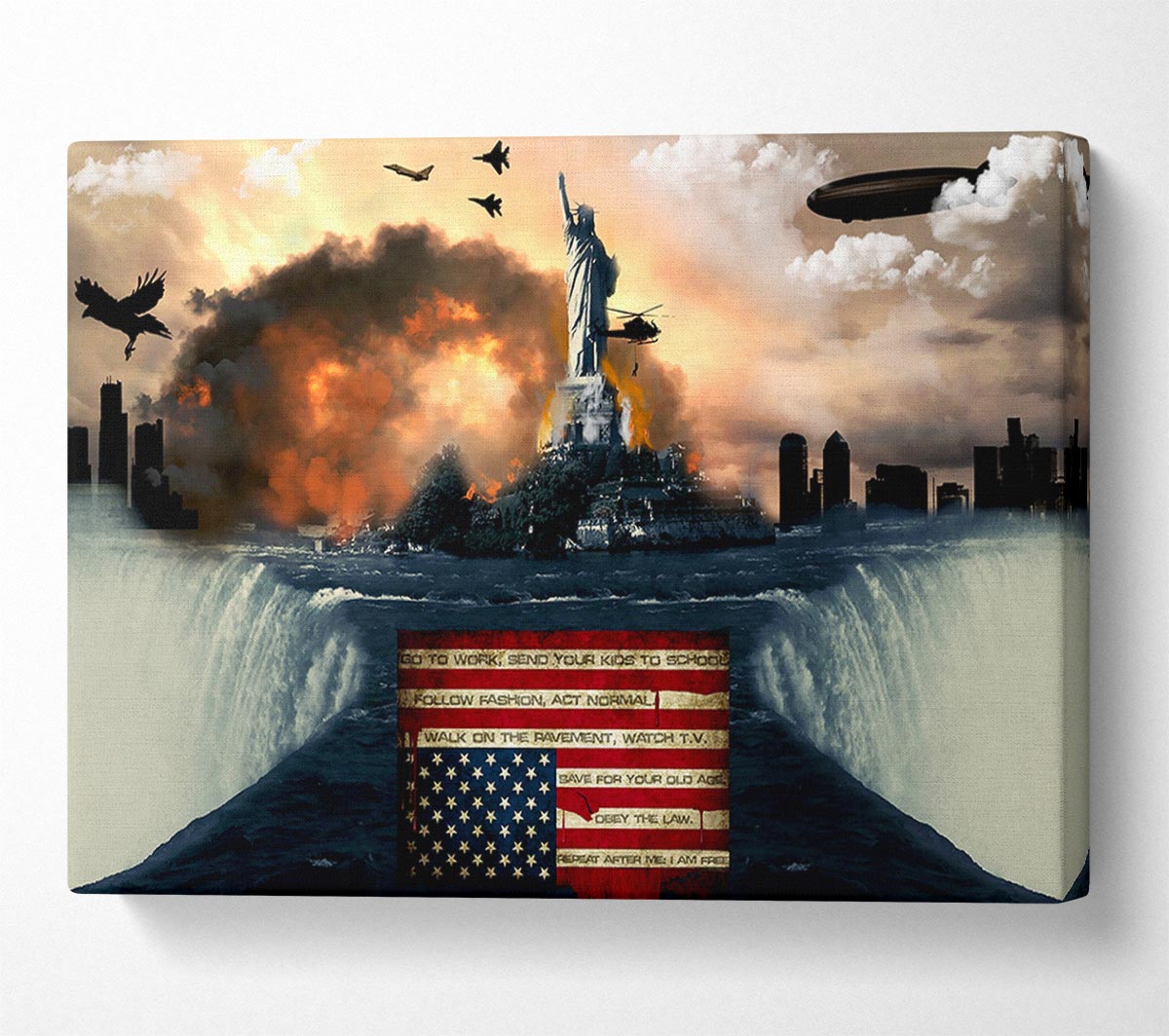 American Liberty Canvas Wall Art