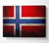 Norway Flag Canvas Wall Art
