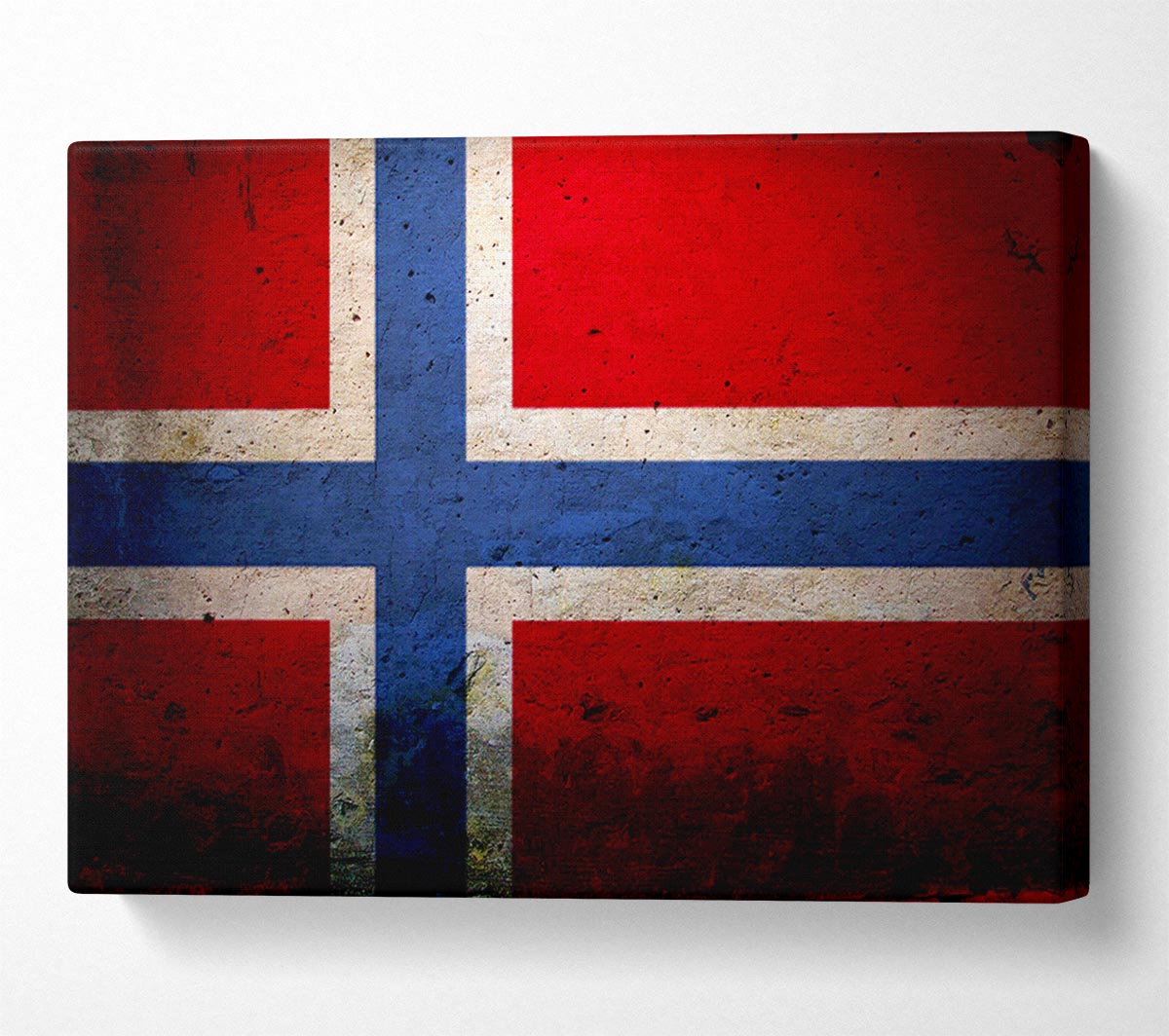 Norway Flag Canvas Wall Art