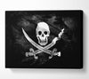 Skull And Crossbone Canvas Wall Art
