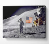 David Scott Gives Salute Canvas Wall Art