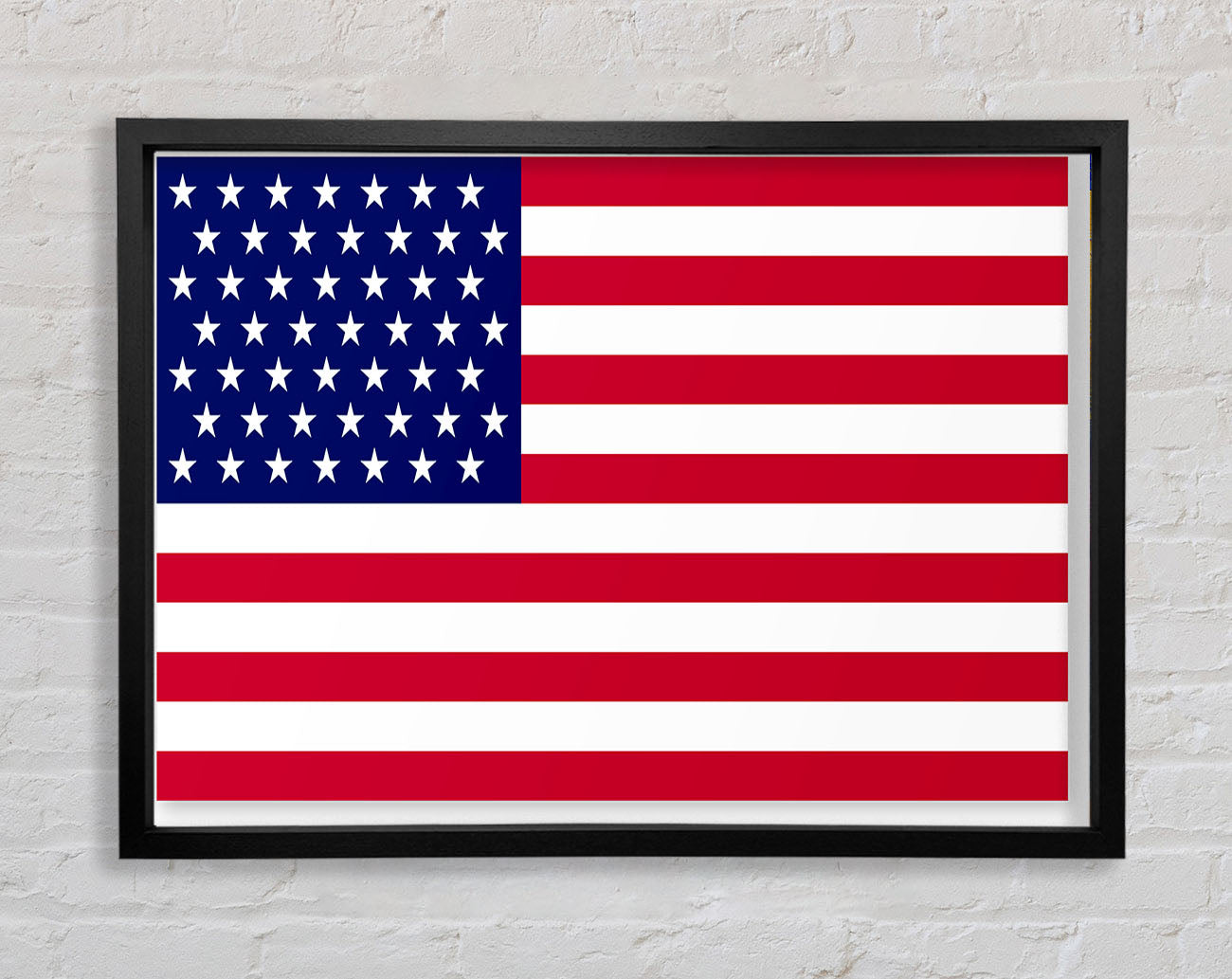 American Star Framed Wall Art