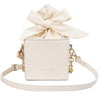 Folded flower square bag