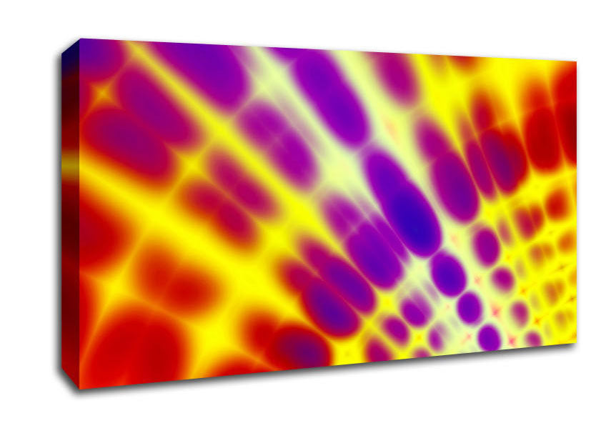 Blazing Aura Canvas Wall Art