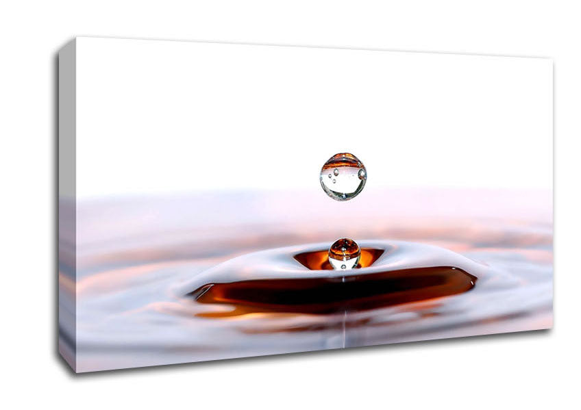 Liquid Droplet Canvas Wall Art