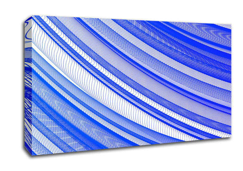 Ice Waves Canvas Wall Art