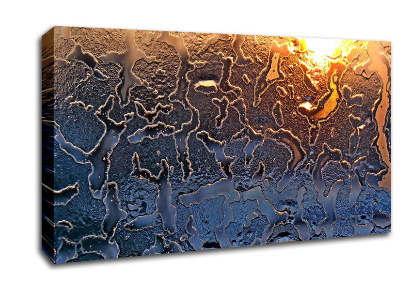 Icy Glass Canvas Wall Art