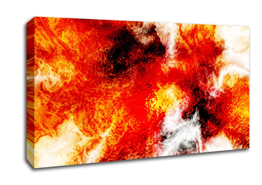 In The Flame Canvas Wall Art