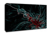 Infusion Red Canvas Wall Art