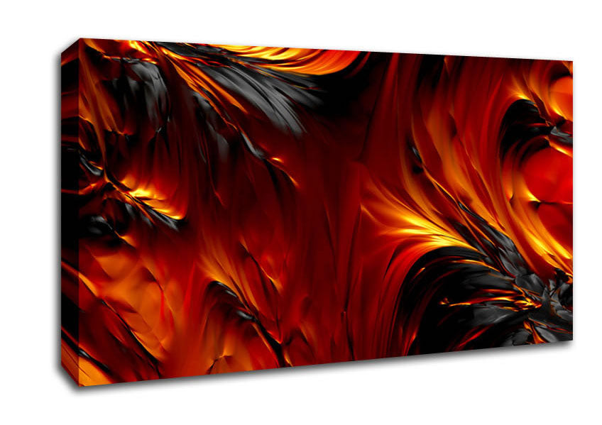 Lava Beauty Canvas Wall Art