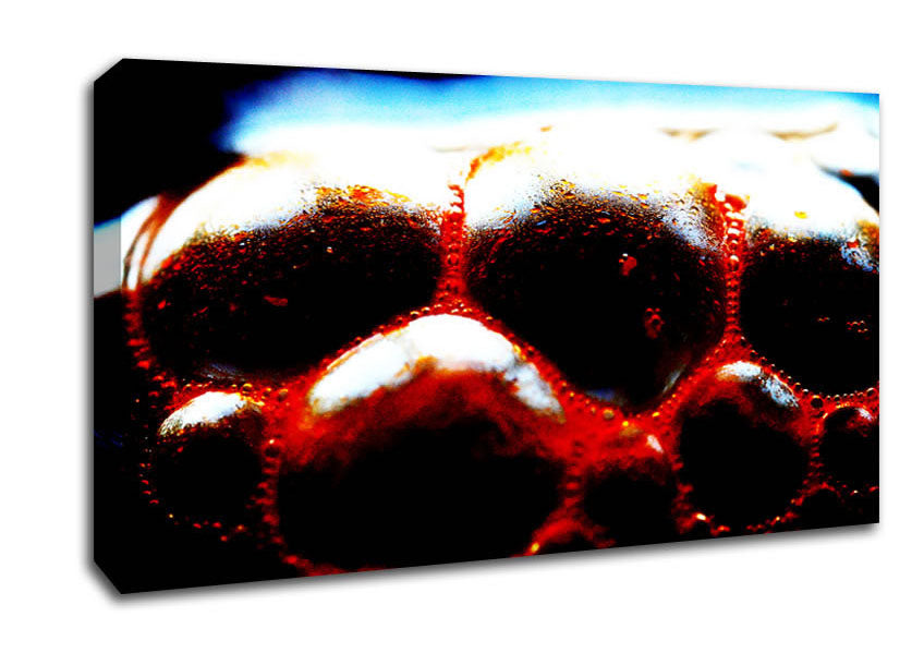 Lava Bubbles Canvas Wall Art