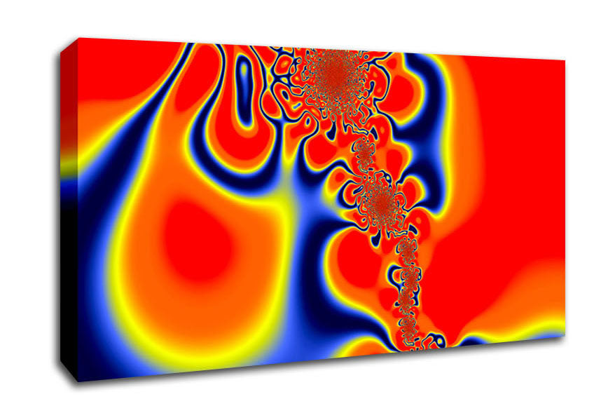 Lava Lustre Canvas Wall Art