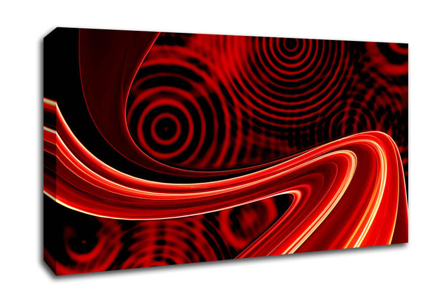 Lava Timeline Canvas Wall Art