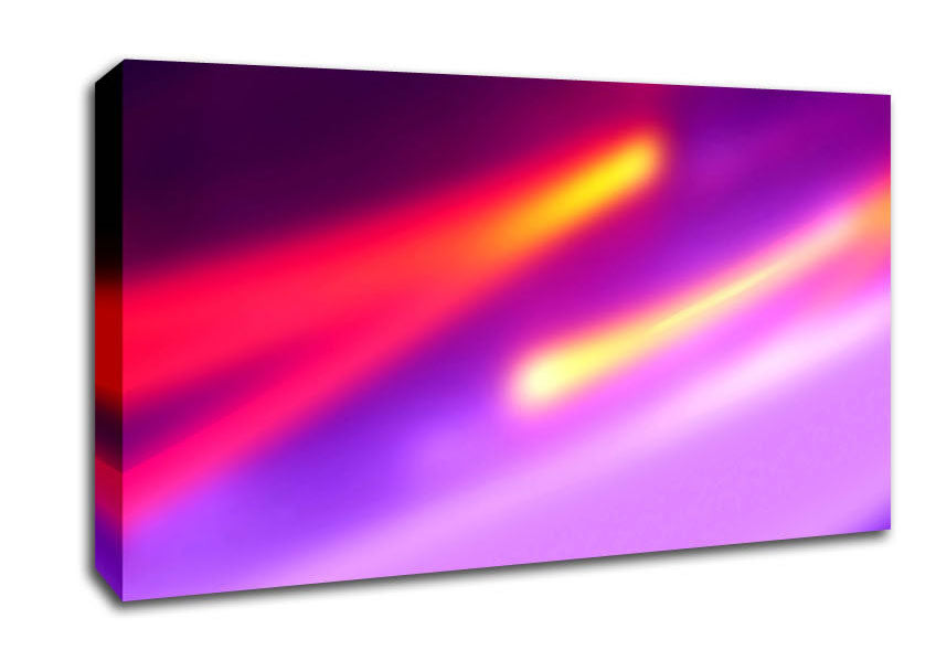 Light Orbs Canvas Wall Art