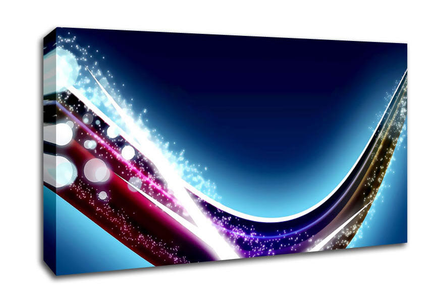 Lightning Bolt Canvas Wall Art