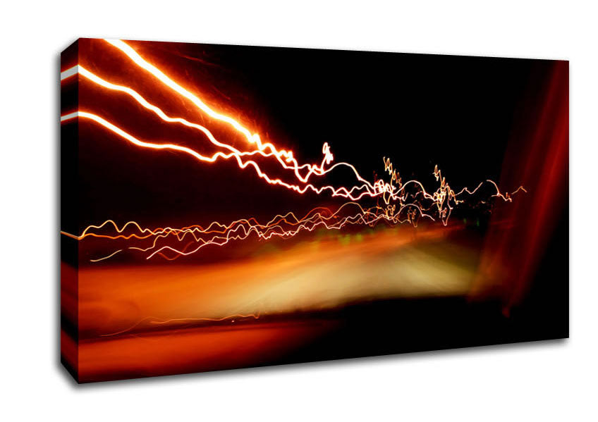 Lightning Fast Canvas Wall Art