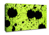 Lime Green Fury Canvas Wall Art
