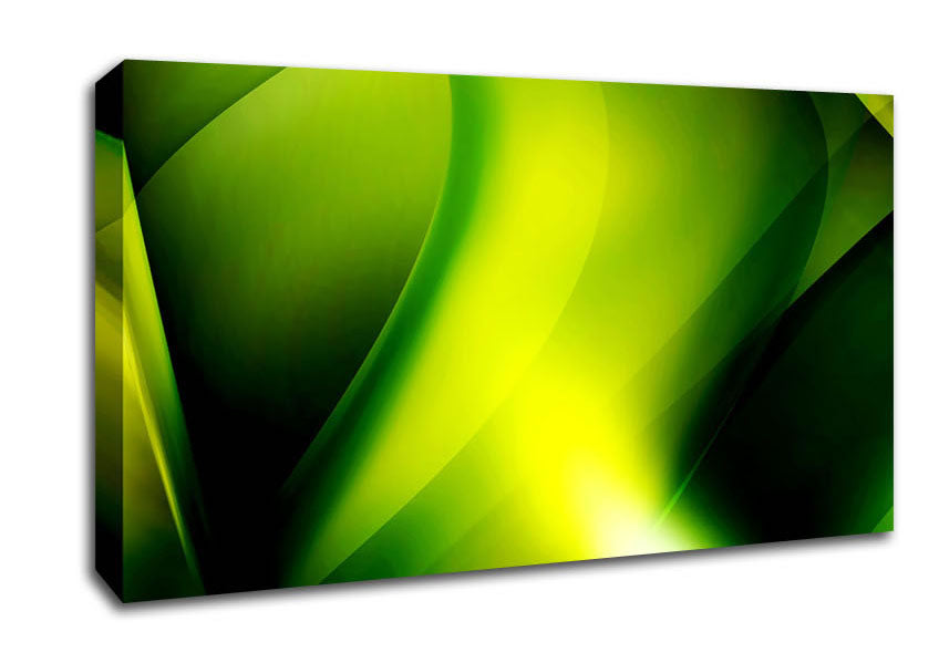 Lime Light Canvas Wall Art