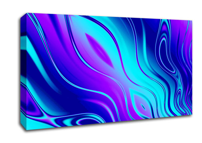 Liquid Movement Canvas Wall Art