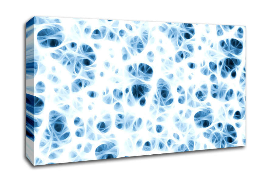 Magic Blue World Canvas Wall Art