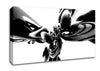 Magic Eight Ball Black n White Canvas Wall Art