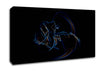 Neon Whisper Canvas Wall Art