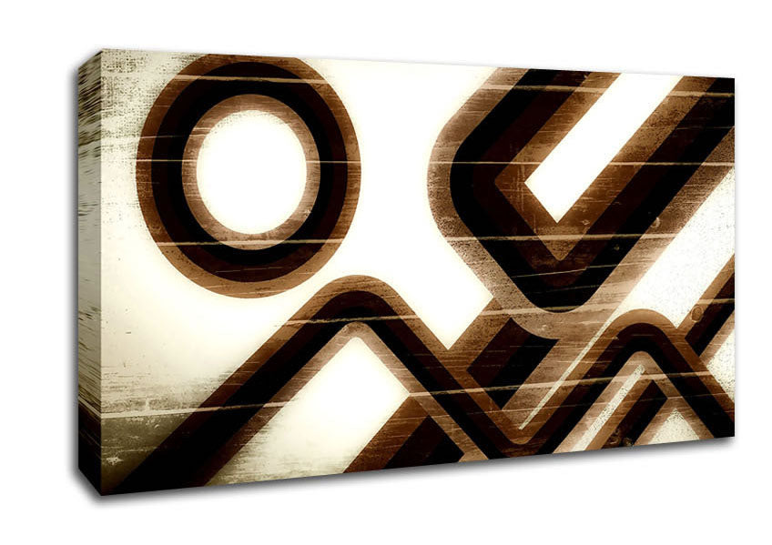 Old School Canvas Wall Art