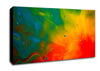 Paint Flames Canvas Wall Art
