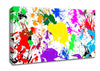 Paint Splatter Canvas Wall Art