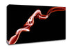 Pink Silk Twist Canvas Wall Art