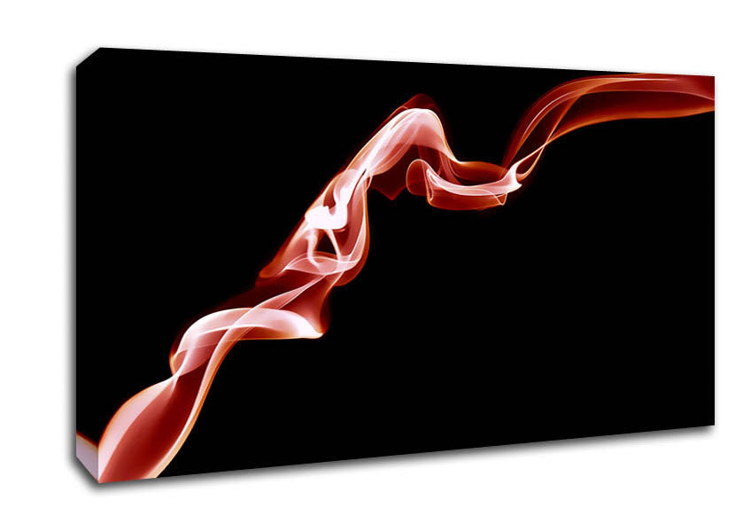 Pink Silk Twist Canvas Wall Art
