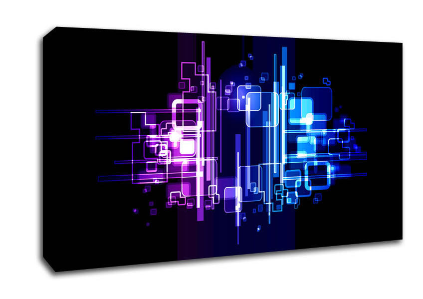 Polar Opposites Canvas Wall Art