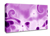 Psychedelic Garden Purple Canvas Wall Art