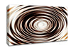 Perfect Chocolate Ripple Canvas Wall Art