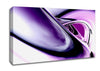 Purple Time Tunnel Canvas Wall Art