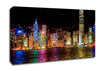 A Symphony Of Lights Hong Kong Canvas Wall Art