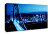 Brooklyn Bridge Blues Canvas Wall Art