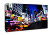 New York Night At The Theatre Canvas Wall Art