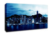 Hong Kong Blue Harbour Canvas Wall Art