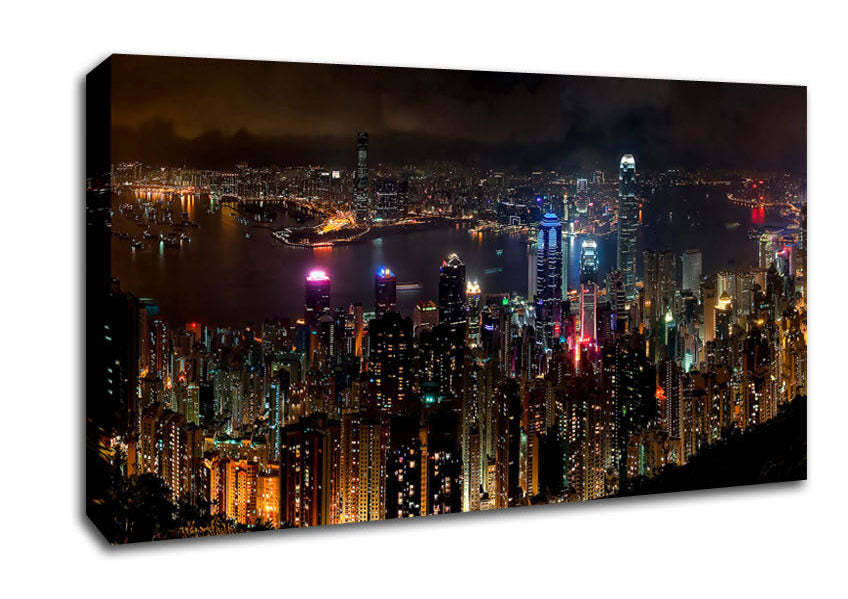 Hong Kong China Canvas Wall Art