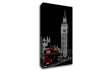 London Big Ben Red Bus Canvas Wall Art