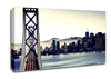 Intersection On Bay Bridge Canvas Wall Art
