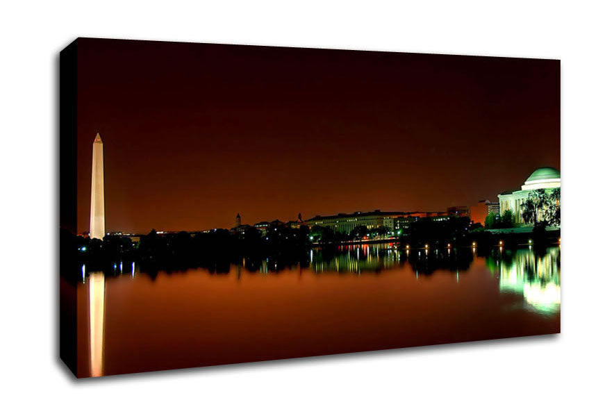 Jefferson Memorial Washington DC Canvas Wall Art