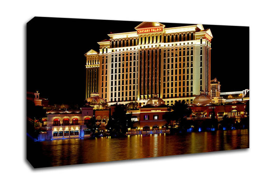 Las Vegas All That Glitters Canvas Wall Art