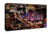 Las Vegas Strip Night Lights Canvas Wall Art