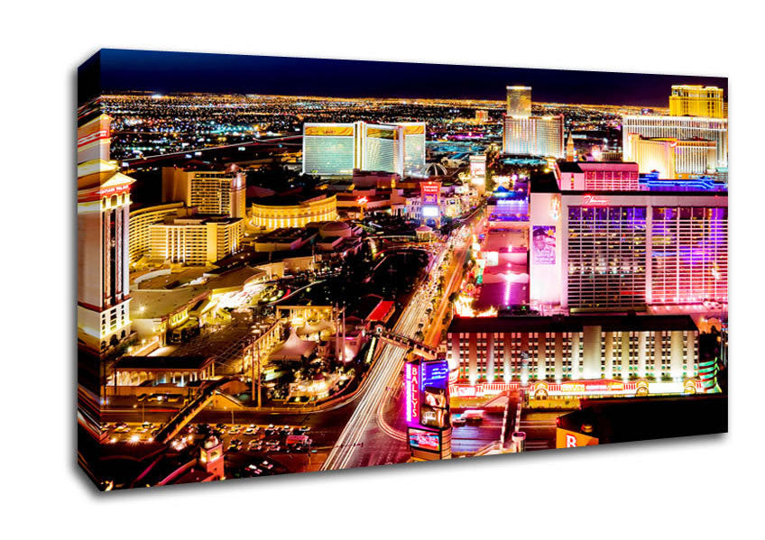 Las Vegas Strip Canvas Wall Art